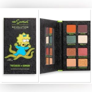 Simpsons Treehouse of Horror Alien Maggie Eyeshadow Palette Makeup Revolution